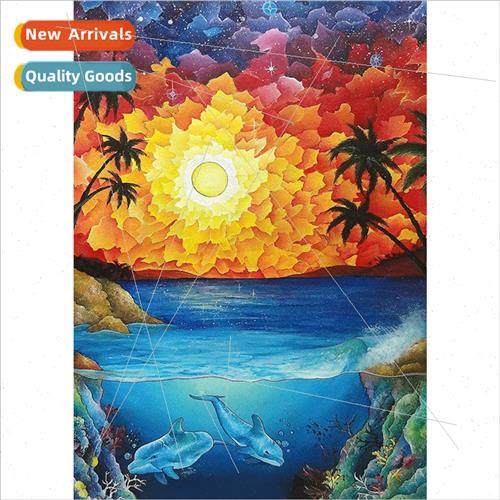 New living room handmade simple paste diamond full diamond d