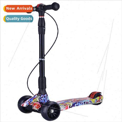 Foldable welded horse wheels wide wheel flash music brake sc
