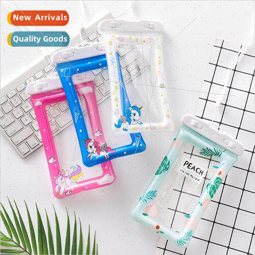 Summer cartoon airbag cell phone waterproof bag drifting div