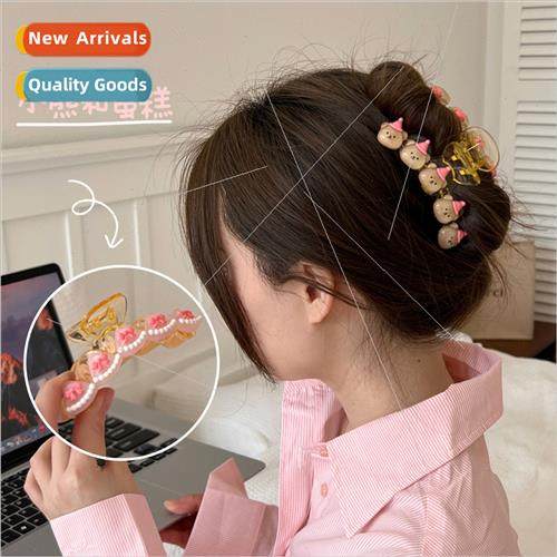 Yuanqi girl Korean spring summer  sweet wind cute hair clips