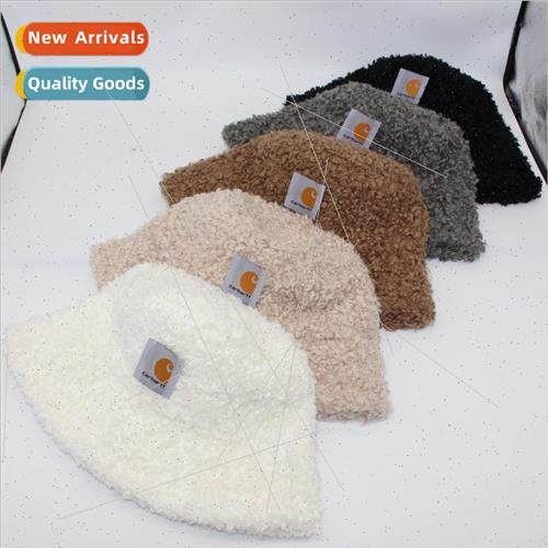 Autumn winter light plate warm fisherman hat teddy hair men