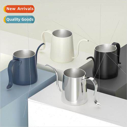 Coffee lug pot thickened 304 stainless steel Teflon hand bre