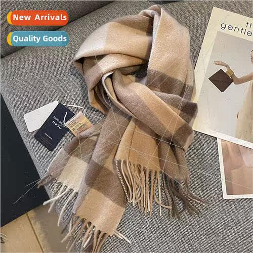 Autumn winter Australia wool wool scarf classic Englscarf fe
