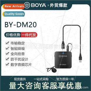 BY-dm20 lavalier microphone cell phone SLR computer intervie