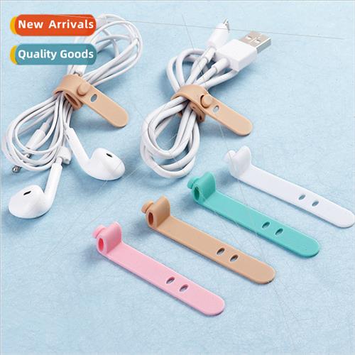 Anti Loss Headphone Storage Soft Tape Data Cable Protector S