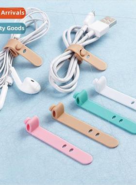 Anti Loss Headphone Storage Soft Tape Data Cable Protector S