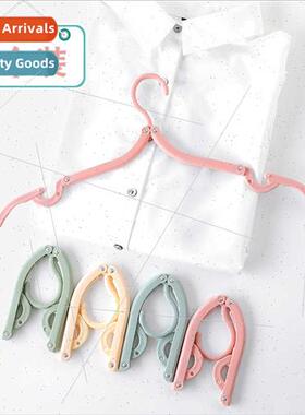 2297 folding hangers 8 pack adults children portable clothes