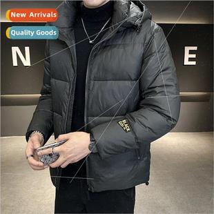 men thickened bread warm short jacket down gold women Men