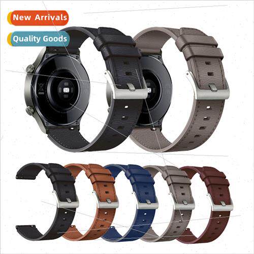 适用 Huawei Watch GT4 45mm leather strap Huawei Watch4 pro l