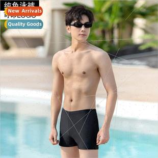 quick drying shorts trunks boxer mens black Swimming pure