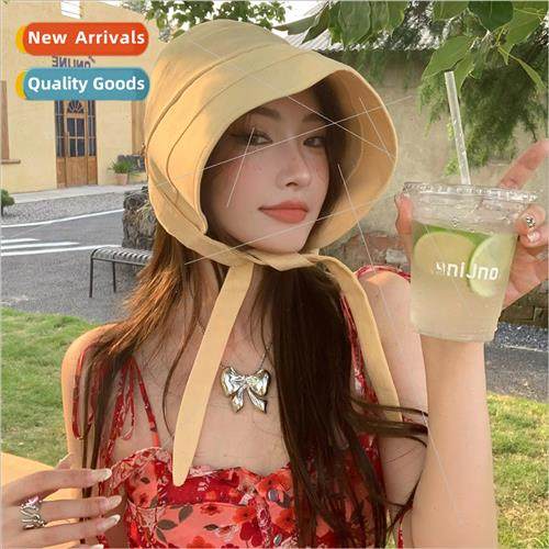 Fisherman hat female summer face shielding sunscreen UV fash