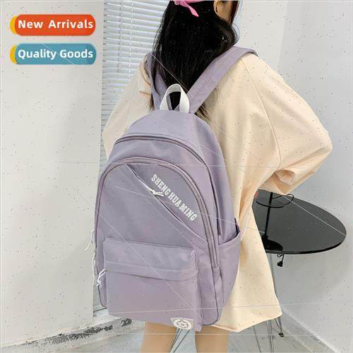 Mori color collision nylon hundred students schoolbag men wo