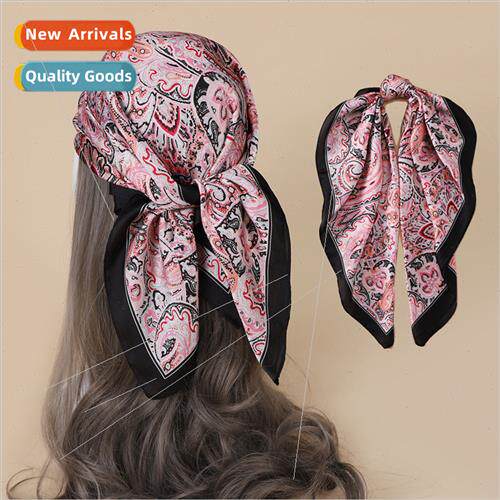 22 Satin Chiffon mulation lk Small lk Scarf Scarf Women Squa