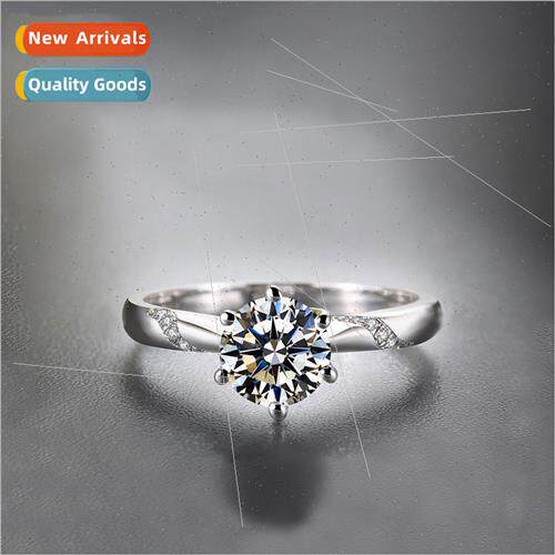 Fashion Europe plated S925 silver moissane diamond classic s