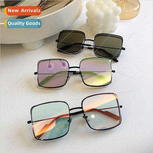 double fashion nd sunglasses sunglasses men large frame temp