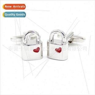 shape lock cufflinks 适用men French Fun women love