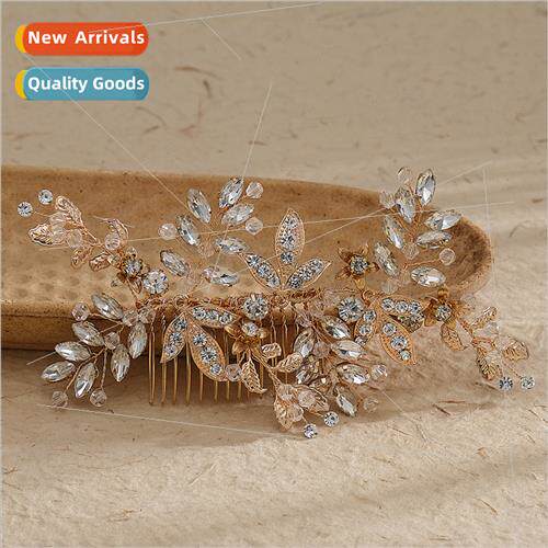 Europe retro gold leaf plate hair hair accessories ancient s