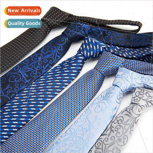 Men 7.5cm Business Professional Striped Tie Wedding Su Acces