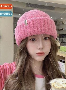 2023 new fall winter landlord cap show face small ear protec