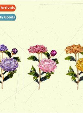 Creative flowers pearl brooch hundred small daisy chrysanthe