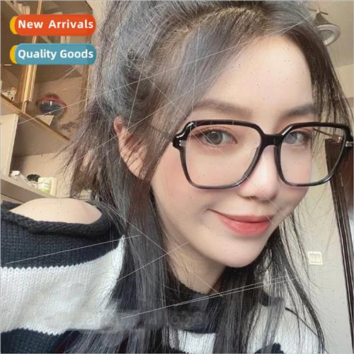 2021 TR90 blue vegan flat glasses women can be equipped men