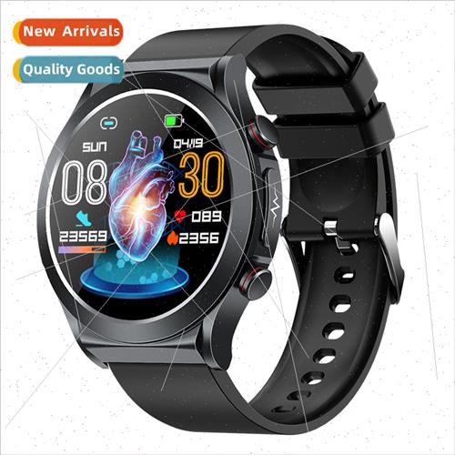 New TK21P ECG Smartwatch Heart Rate Blood Oxygen Temperature