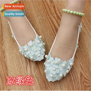 Low Heel Permance Shoes Wedding Bridesmaid Shoes New Large z