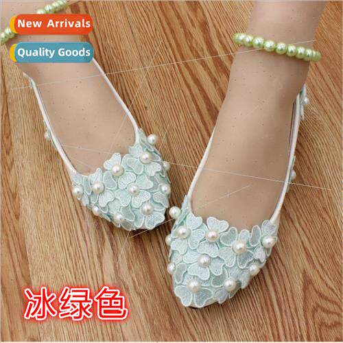 Low Heel Permance Shoes Wedding Bridesmaid Shoes New Large z
