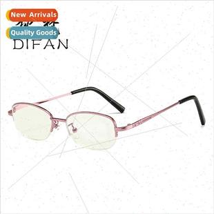 presbyopia female metal anti frame light optical elderl blue