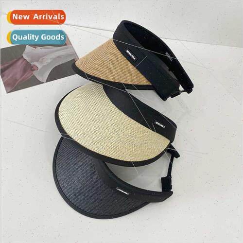 Vinyl sun hat female summer UV cover face foldable hollow to