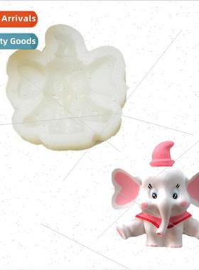 DIY Baking Dumbo Flip Sugar Clay Cake Decoration Chocolate D