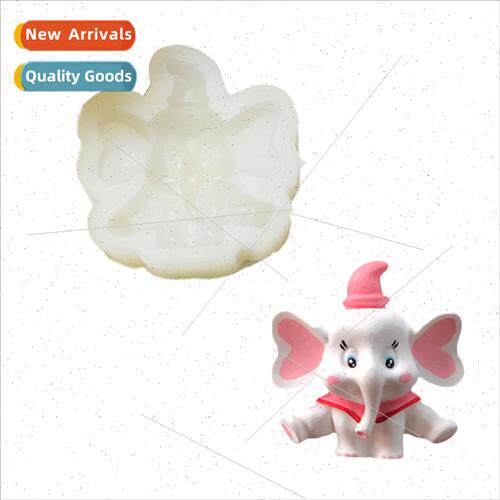 DIY Baking Dumbo Flip Sugar Clay Cake Decoration Chocolate D