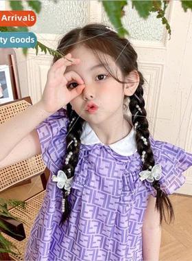 Children ponytail wig female handmade braided hair fishbone