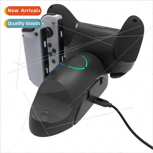 swch pro joystick dock charger 6 in 1 joycon charging base s