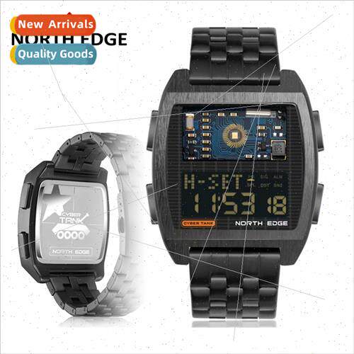 new alarm clock countdown 50 meters waterproof watch
