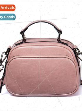 Genuine leather cowhide small bag new fashion ladies shoulde