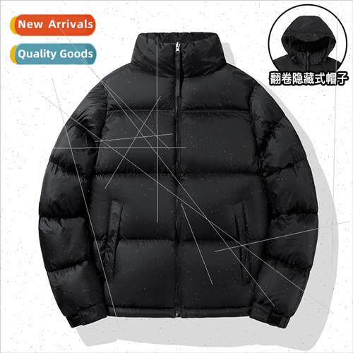 Public  men cotton jacket winter new tide leisure loose hood