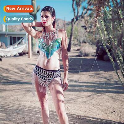 Europe new sexy nightclub body chain fashion hanging neck se