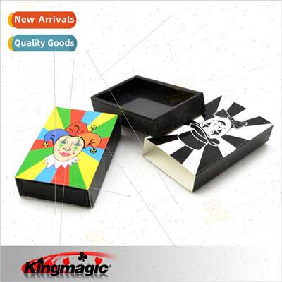G1430 clown matchbox kingmagic magic props magic box