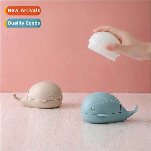 Creative cartoon whale cleaning stain removal laundry brush