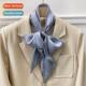 eye solid silk 2021 color bird female scarf new thin narrow