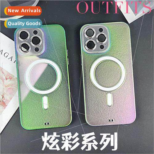 适用 Apple 14Promax Phantom Magnetic Phone Case iPhone 13 Fu