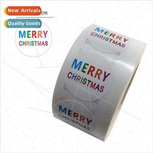 christmas day sticker inch lab seal diy envelope gift