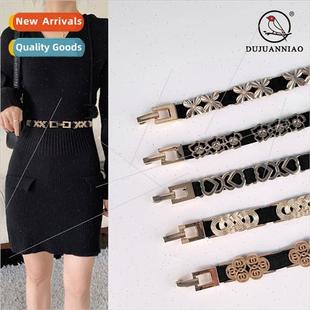 cinching women fashion Thin versatile waist simple dec belt