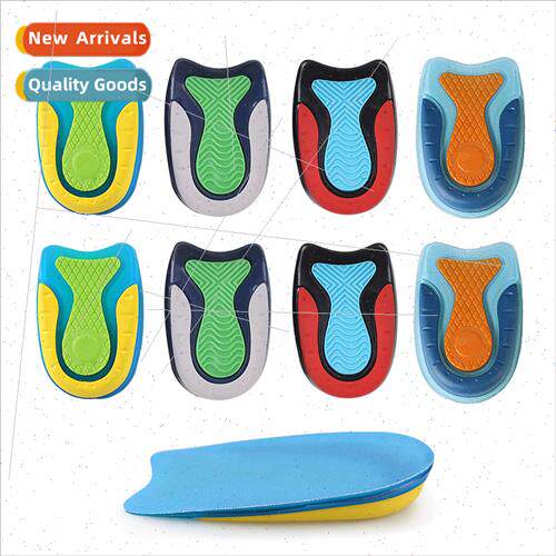 Heel high elastic shock-absorbing men women protective heel