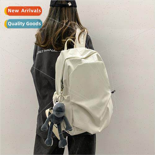 Large-capacy schoolbag female Korean ins wind backpack junio