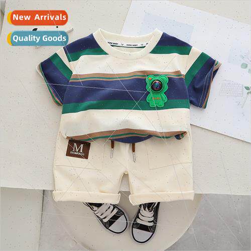 Boys suit summer 适用eign stylish fashionable childrens clot