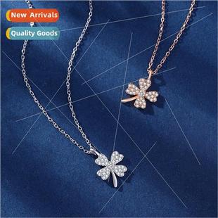 Clover Necklace Women Full Flower cky Fashion Penda Diamond