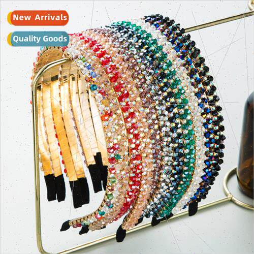 Hair bands ins diamond headband Korea senior sense fashion r