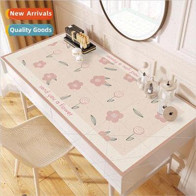 Writing desk pad pvc tablecloth desk ins student dresser era